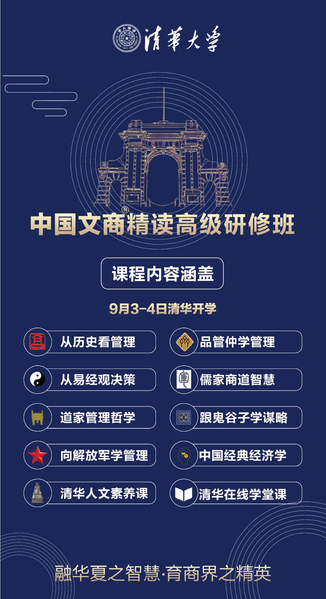 中國文商精讀高級研修班課程介紹