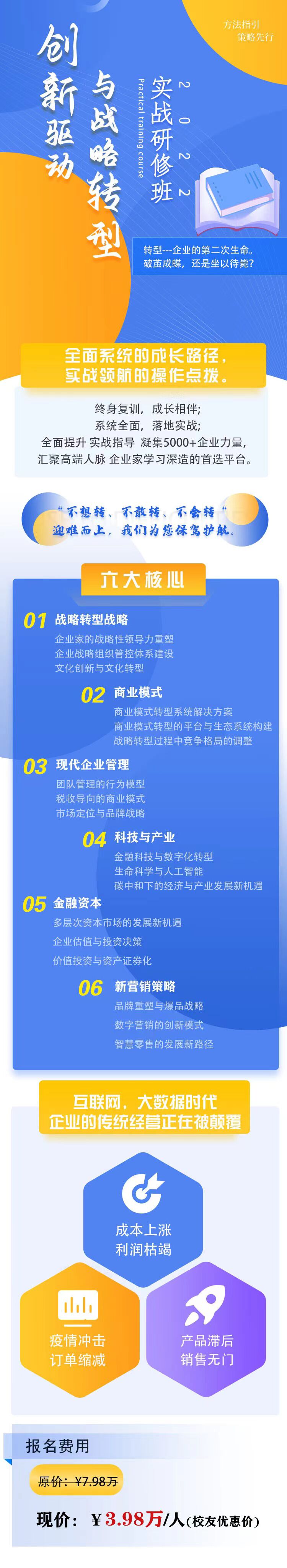 創新驅動與戰略轉型實戰研修班